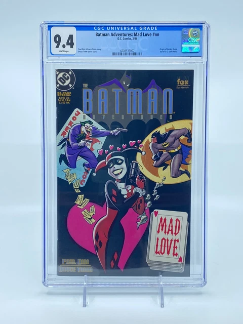 Batman Adventures Mad Love #nn CGC 9.4 White Pages Origin Harley Quinn 1994