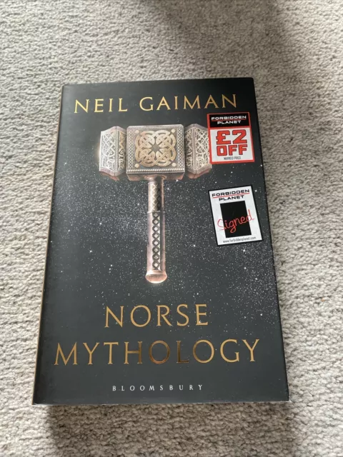 Norse Mythology - Signed 1st/1st Neil Gaiman HB