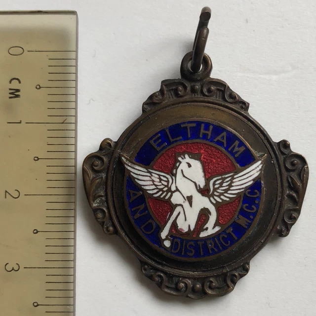 VTG OG 1937 Eltham And District Mcc Motor club Collier Cup Motorcycle