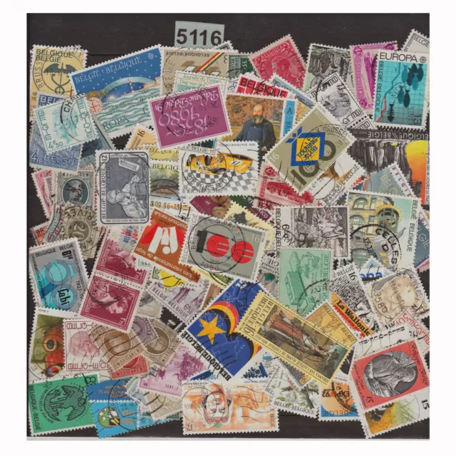 5116 Belgique Belgie Tres Gros Lot 300 Timbres