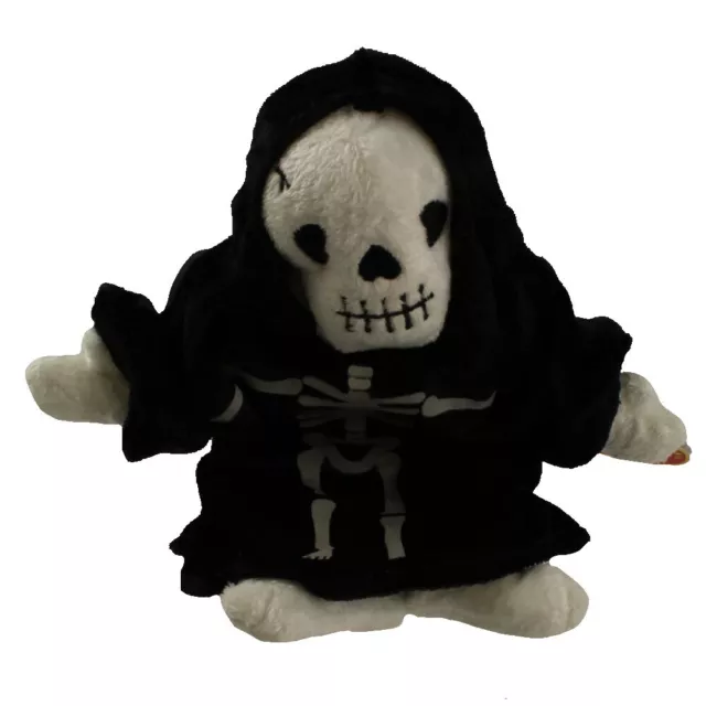 TY Beanie Baby - CREEPERS the Skeleton (9 inch) - MWMTs Stuffed Animal Toy