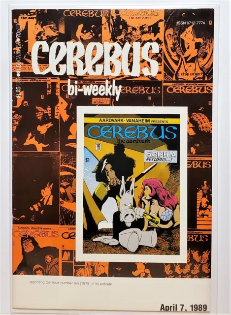 Cerebus Bi-Weekly #10 (April 1989, Aardvark-Vanaheim) VF/NM