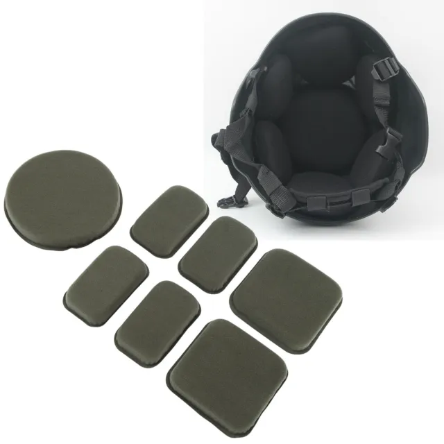 New Helmet Padding Kit 7PCS EVA High Foaming Protective Helmet Lining Mats