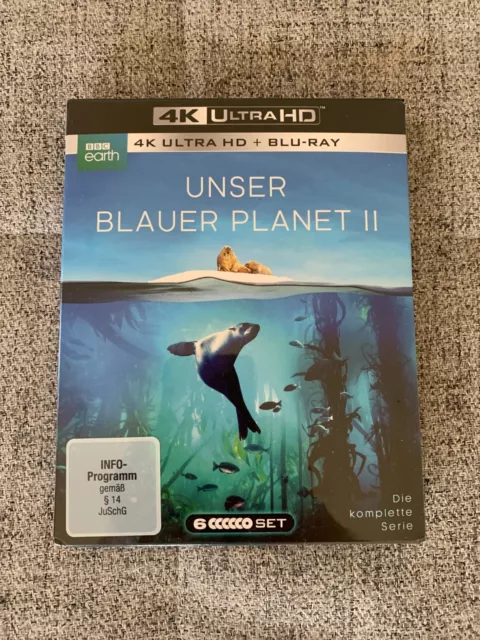 UNSER BLAUER PLANET II (3 Blu-ray-4K Ultra HD + 3 Blu-ray-2D) (Neu)
