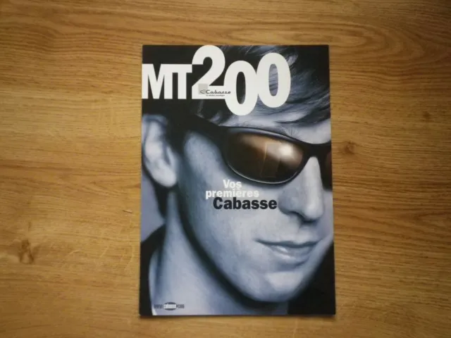 Catalogue Cabasse MT200, 1999