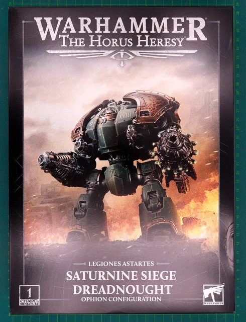 Leviathan Siege Dreadnought with Ranged Weapons - Warhammer The Horus