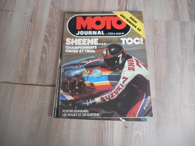 Revue Moto Journal 225 Juin  1975