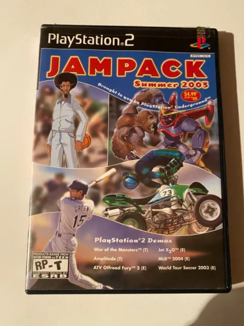 Playstation 2 Jampack Summer 2003 