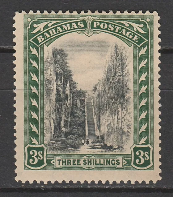 Bahamas 1921 Queens Staircase 3/- Wmk Multi Script Ca