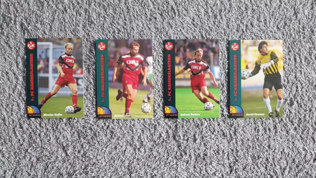 Panini Ran Sat 1 Fußball 1994 - 4 x 1. FC Kaiserslautern (2)