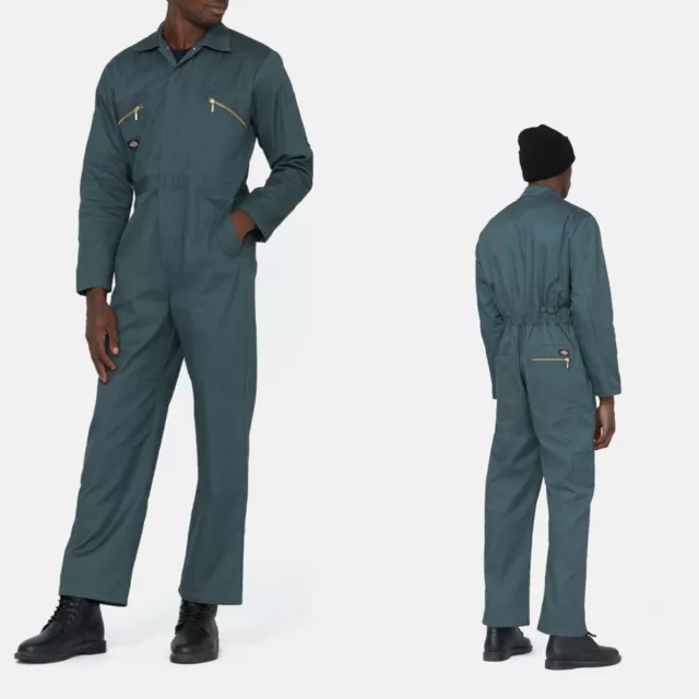 Dickies Coverall/Overall Redhawk Arbeitskleidung Arbeitsoverall Grün/grau Gr. 48