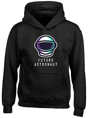 Future Astronaut Space Universe Childrens Kids Hooded Top Hoodie Boys Girls Gift