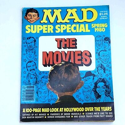 MAD Magazine Spring 1980 The Movies Issue Good Pre-Owned