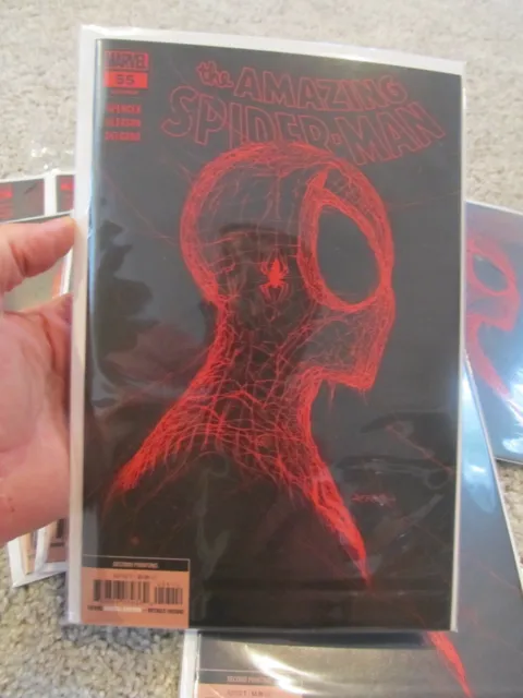 The Amazing Spider-Man #55 (2021) 2nd Print Gleason WebHead Variant!