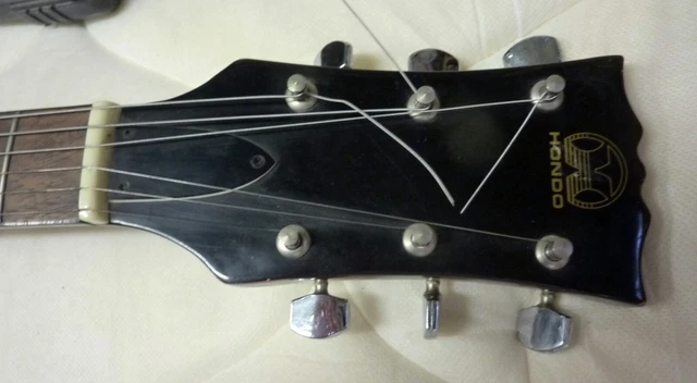 Electric Korean guitar Hondo 70-80's Guitare électrique coréenne Hondo H710WI 2