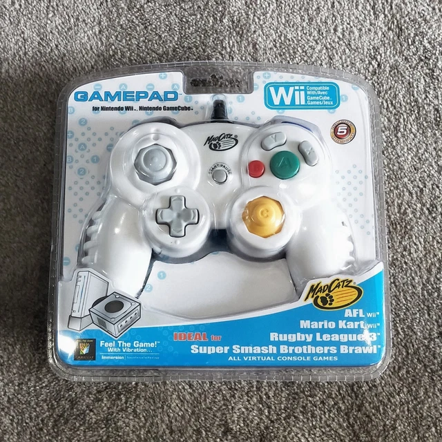 BRAND NEW MADCATZ GAMEPAD CONTROLLER FOR NINTENDO GAMECUBE Wii