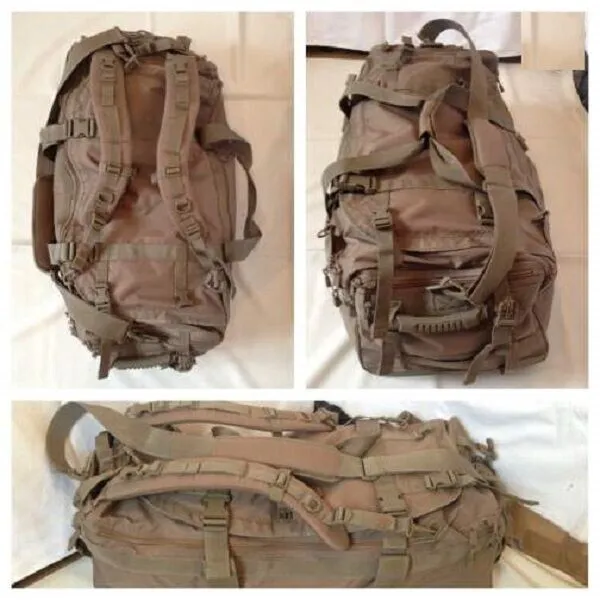 Sac A Paquetage / Sac A Dos " Felin" - 80 L -Coyotte - Armee Francaise/Legion