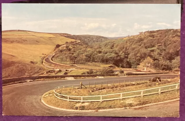 Scotland The Hairpin Bend of Berriedale hill road to John O'Groats - unposted