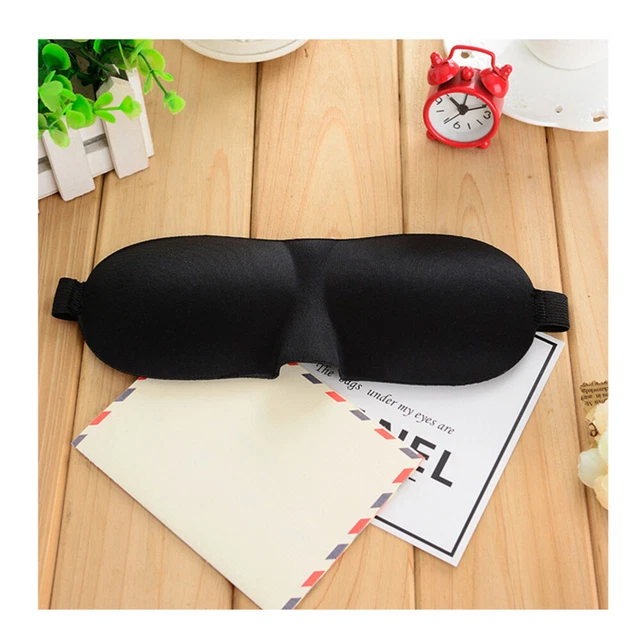 3pcs Sleep Mask Lightweight Comfortable Super Adjustable 3D Contoured Eye Masks