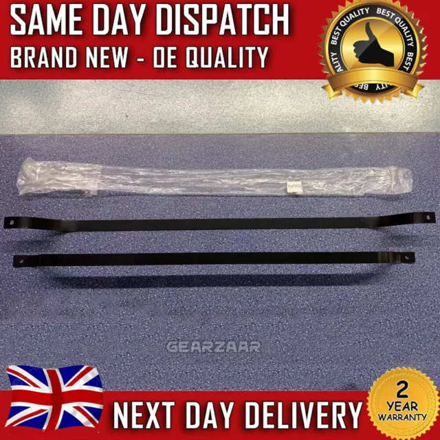 For Renault Trafic Vauxhall Vivaro 01-14 Fuel Tank Strap Support Bracket X2 Set