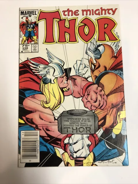 Thor #338 Canadian price Variant (VF) New Movie 2nd Beta Ray