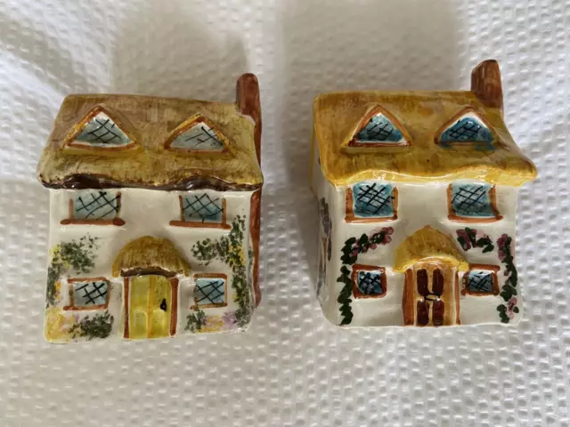 Vintage Collectable Money Box Cottage by Toni Raymond Pottery-Devon-Hand Painted