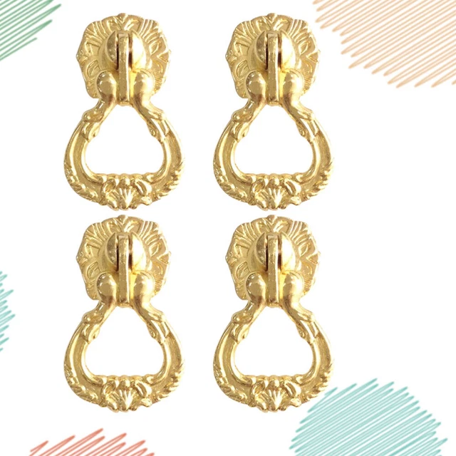 4 Pcs Poignées De Porte Boutons Pour Tiroirs Commode Garde-robe Décorer