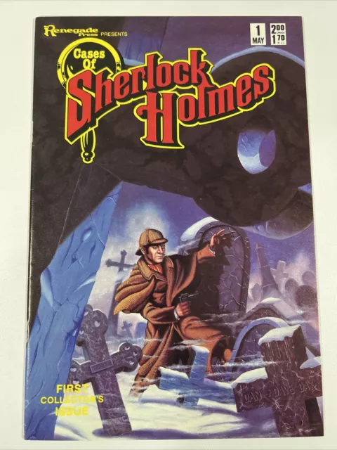 Cases of Sherlock Holmes #1 (1986) Renegade Press