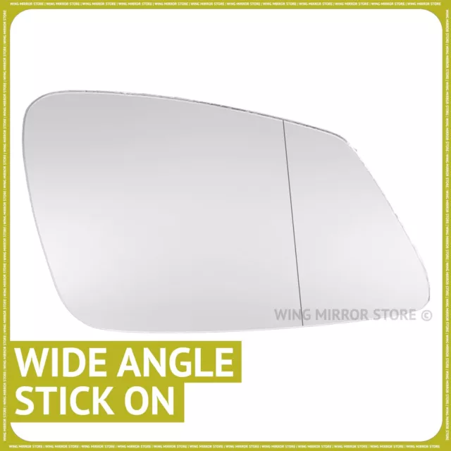 Right hand driver side for BMW 5 Series 2010-2016 Wide angle wing mirror glass