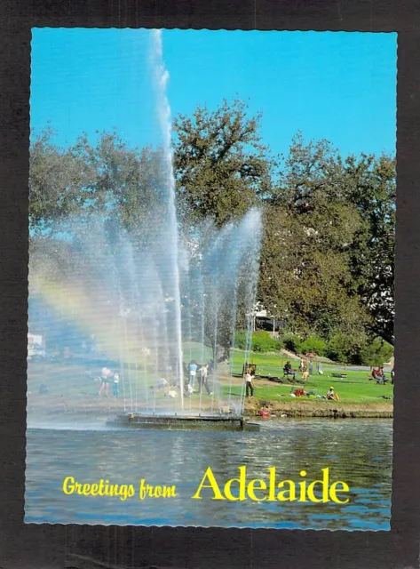 C6256 Australia SA Adelaide Elder Park Fountain TC52 postcard