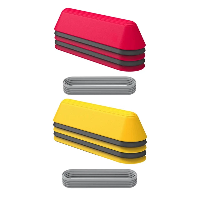 Lot De 10 Pierres De Marche D'équilibre Pour Enfants, Parcours D'obstacles, équipement D'activités De Plein Air, Aide à Développer La Coordination Et La Confiance Des Enfants, Surface Et Bordure