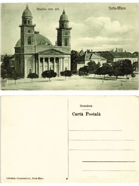 CPA AK SATU-MARE biserica rom. Cat ROMANIA (469830)