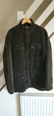 RED HERRING DARK brown corduroy men's 