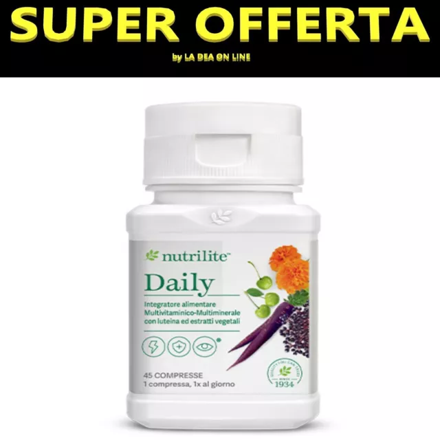 NUOVO Daily NUTRILITE Multivitaminico 45 compresse AMWAY