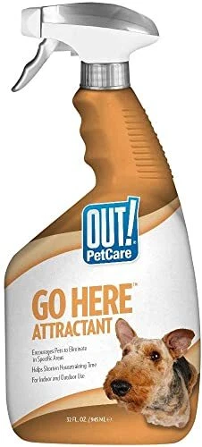 PetCare Go Here Attractant Indoor and Outdoor Dog Training Spray - House