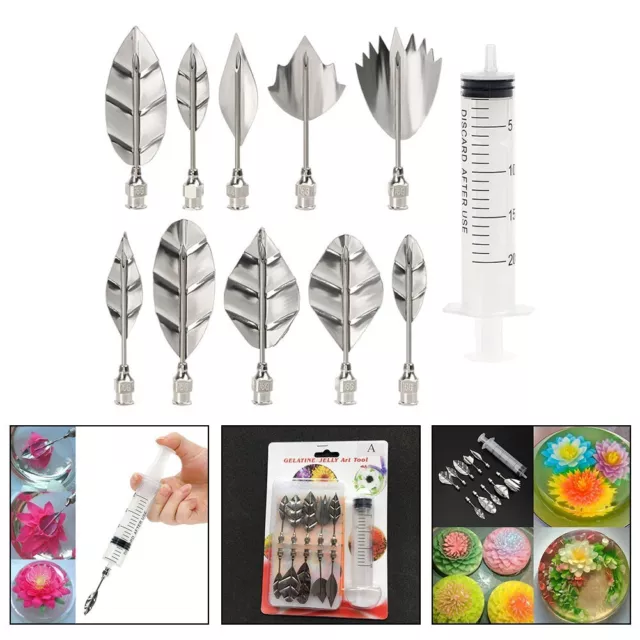 Professional Quality Pudding Nozzles and Squirt Tool for Cake Decoration