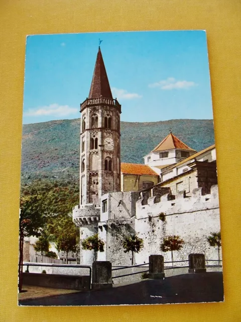 (FG.R52) FINALBORGO di FINALE LIGURE - CHIESA DI SAN BIAGIO e VECCHIE MURA (S.)