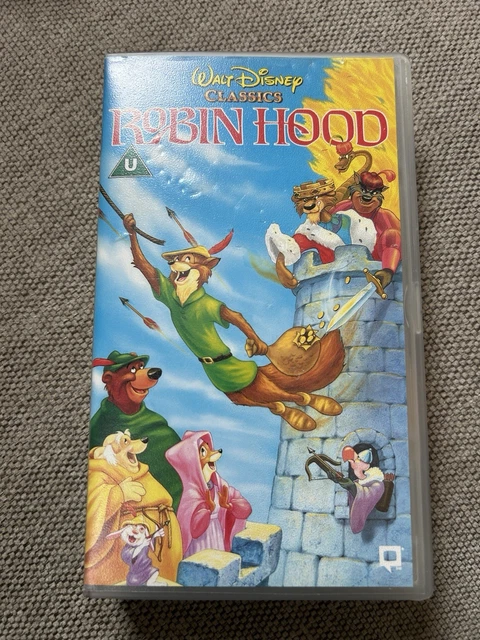 WALT DISNEY CLASSICS Robin Hood VHS £5.42 - PicClick UK