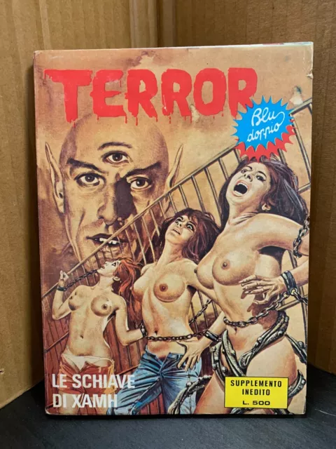 Fumetto Terror Blu - Le Schiave Di Xamh - Edizione Ediperiodici 1977