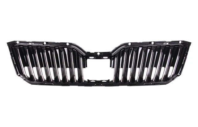 Skoda Superb Front Grille Painted Black With Active Cruise Control Hatch 2015-