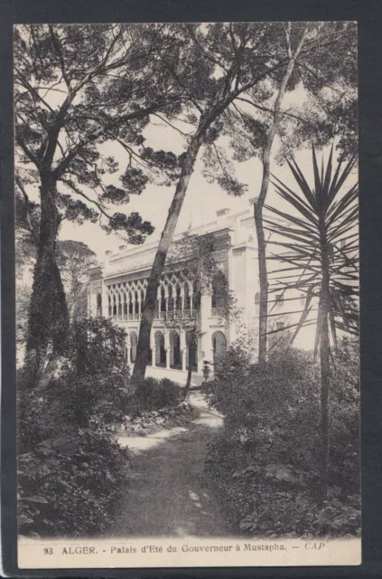 Algeria Postcard - Alger - Palais d'Ete Du Gouverneur a Mustapha   T10144