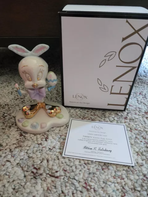 Lenox Tweety Easter Egg Artist