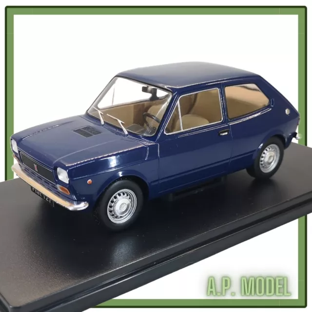 modellino auto 1/24 fiat 127 del 1971 macchinine vintage die cast della whitebox