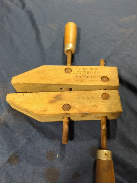 Jorgensen 8” Adjustable Wood Clamp Hand Screw Made in USA