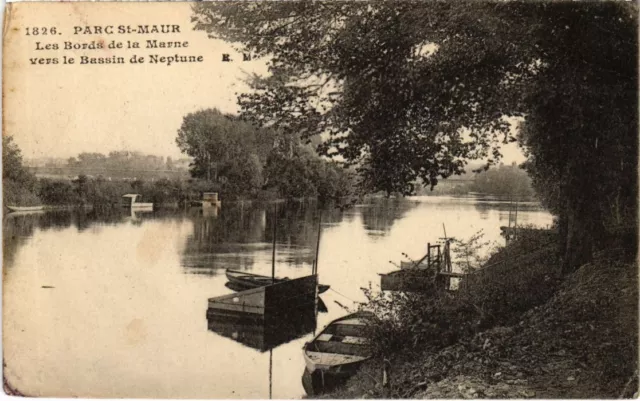 CPA AK St.Maurice Les Bords de la Marne vers le Bassin FRANCE (1282967)