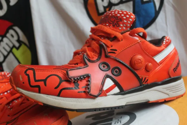 Reebok pump sneakers : Dual Running Keith Haring Crack, EU 44, US 10,5, UK 9,5 2
