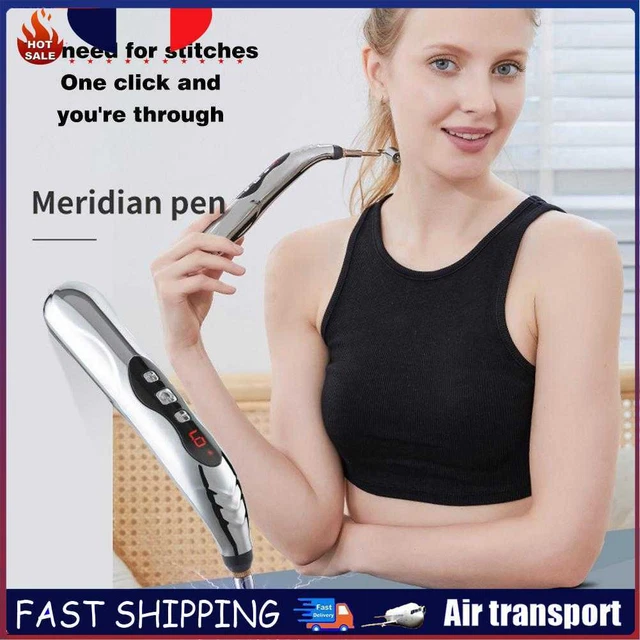 Electronic Acupuncture Point Massage Pen Therapy Meridian Relief Pain Tool