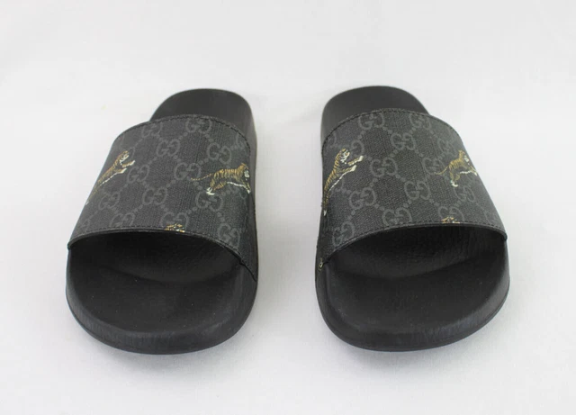 Burberry Sandali slides a quadri - Blu