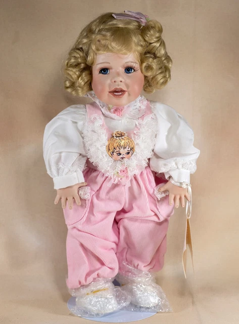Hamilton Collection Lauren Porcelain Doll By Phyllis Parkins 15" w/Box COA 1994