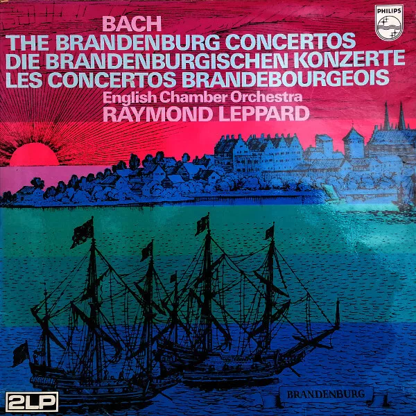 Johann Sebastian Bac - The Brandenburg Concertos - Used Vinyl Record - I34z